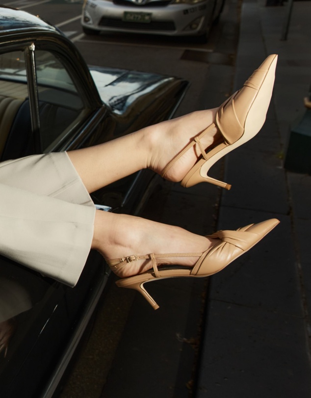 Siren - Yonder Slingback Kitten Heels