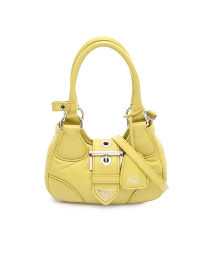Pre-Loved by Azura Reborn - Pre-Loved Nappa Soft Padded Re Edition 2002 Moon Satchel