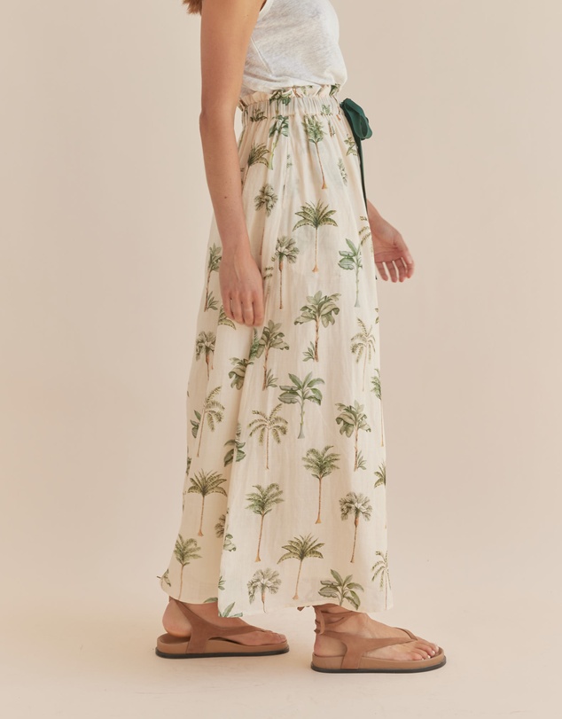 Amelius - Palma Elasticated Maxi Skirt