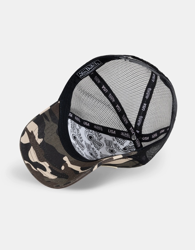 Von Dutch - Camo Trucker Cap