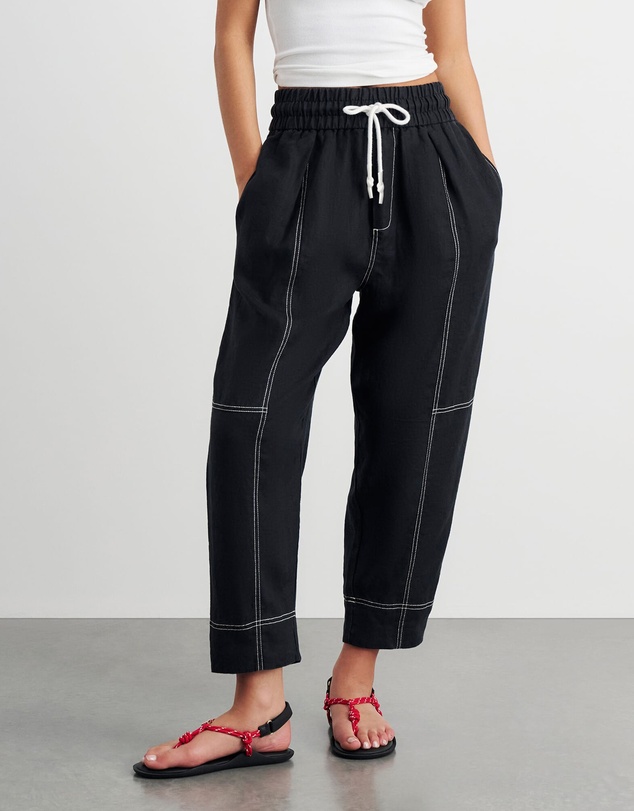 Jag - Sabine Linen Pull On Pant