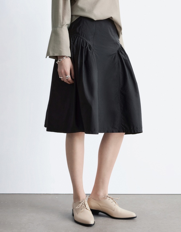 & Other Stories - Puff A-Line Midi Skirt