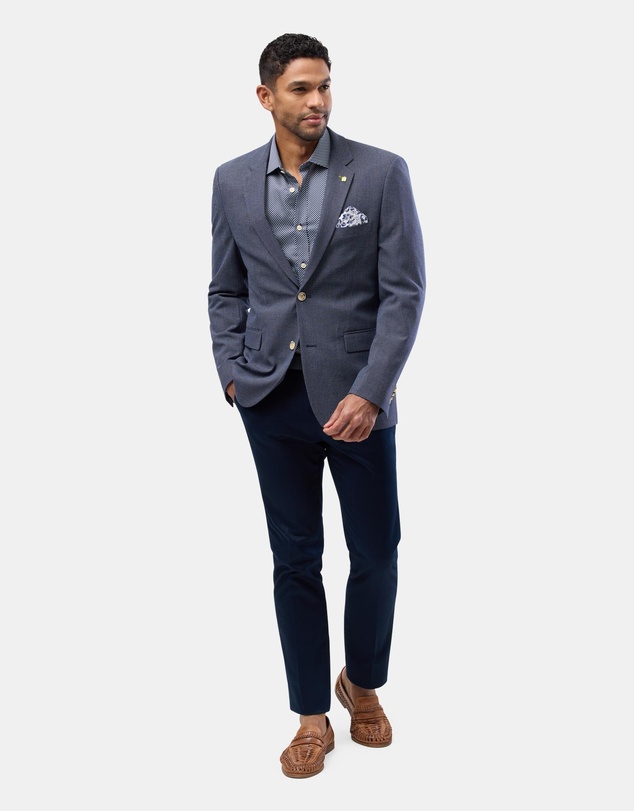 Brooksfield - Textured Yarn Dye Blazer