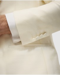 Politix - Black Tie Wool-silk Tuxedo