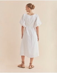 Amelius - Romilly Linen Midi Dress