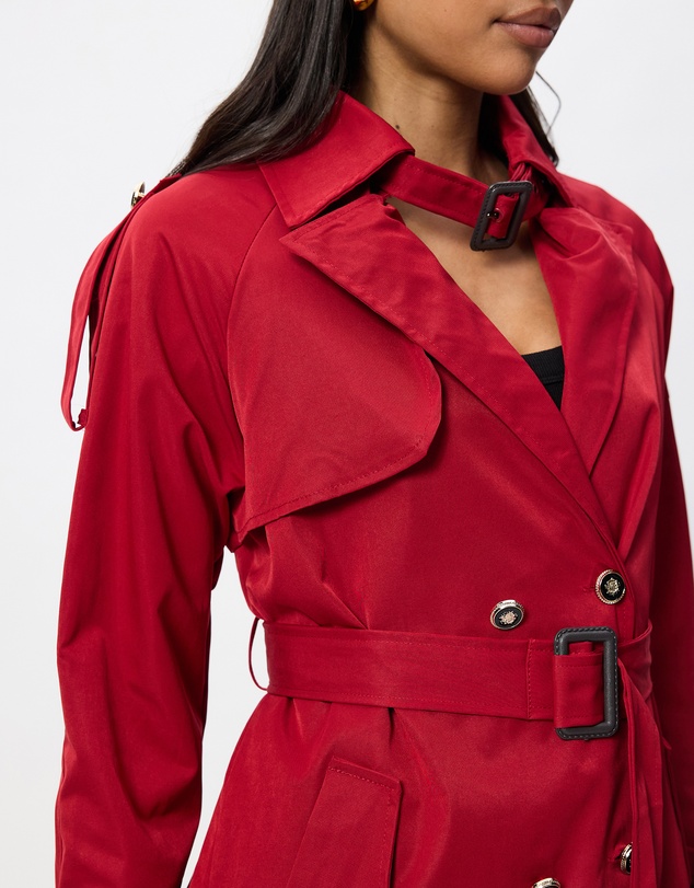 Mossée - Adira Double Button Trench Coat