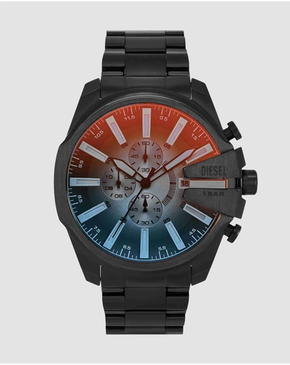 Diesel - Mega Chief Slim Black Analogue-Chronograph Watch