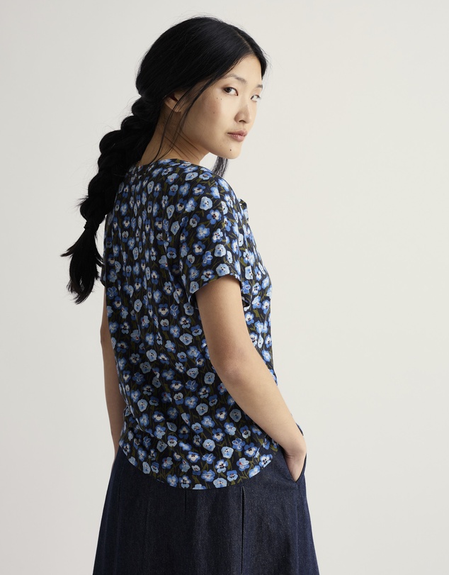 Seasalt - Seasalt Cornwall Navy Tor Grass Top