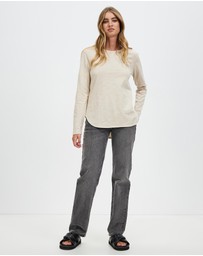 White By FTL - Leo Long Sleeve Tee