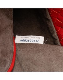 Pre-Loved by Azura Reborn - Pre-Loved Nappa Intrecciato Fold Over Satchel
