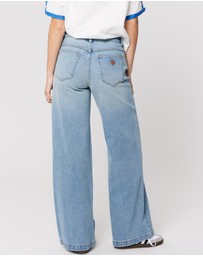 Abrand - 95 Mid Wide Jeans