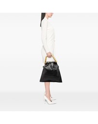 Pre-Loved by Azura Reborn - Pre-Loved Leather Open Triangle Sac Handbag