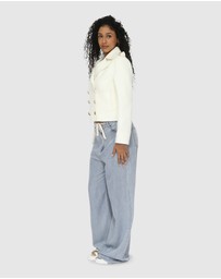 Belle & Bloom - Back in Time Military Peacoat