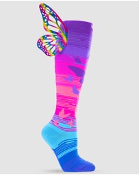 Crazy Skates - Crazy Socks Butterfly Knee-High Socks