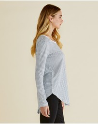 Betty Basics - Megan Long Sleeve Top