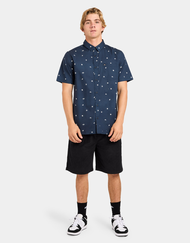 Quiksilver - Mens Apero Classic Pocket Short Sleeve Shirt