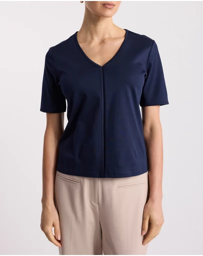 David Lawrence - Jolyn Mercerised Cotton Tee