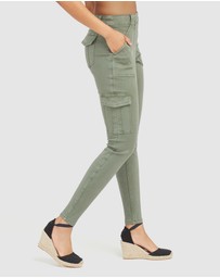 Spanx - Stretch Twill-Stretch Twill Ankle Cargo Pant