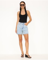 Dazie - Elara Denim Shorts