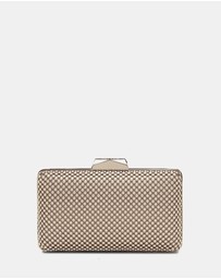 Olga Berg - Natasha Ball Mesh Clutch