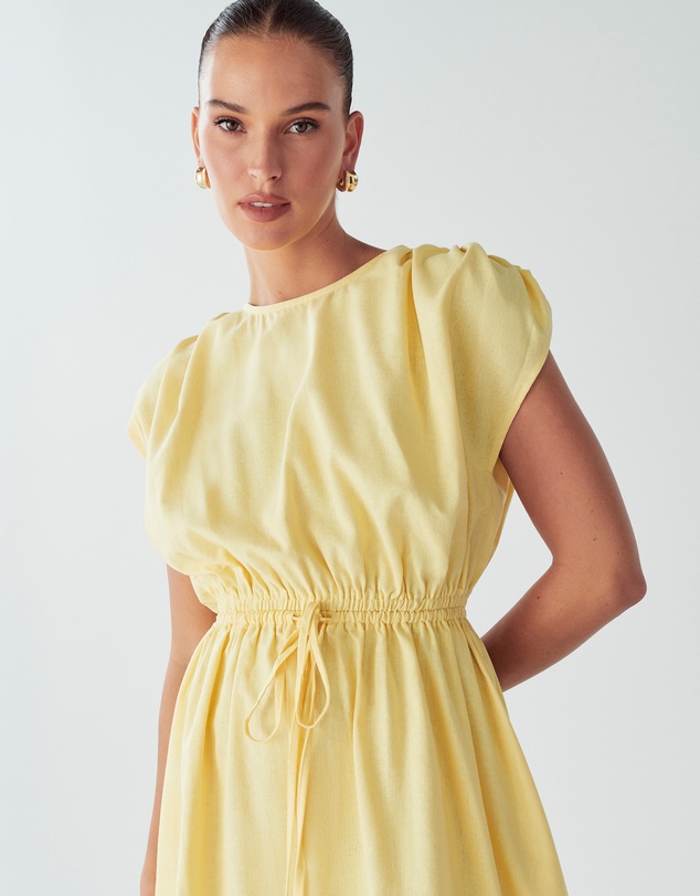 Willa - Char Tucked Dress