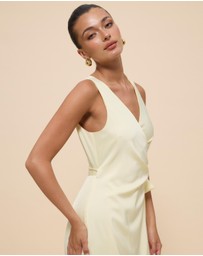 CHANCERY - Lani Sleeveless Wrap Maxi Dress