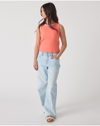 Decjuba Kids - Harper Logo Tank - Teens