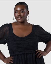 Sunday In The City - Highway Lace Midi Dress