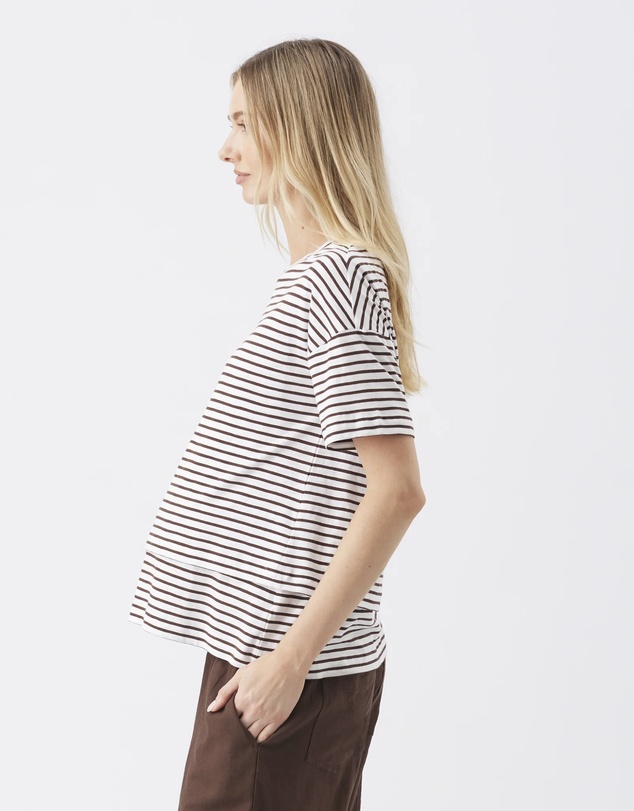 Ripe Maternity - Claudette Nursing Tee