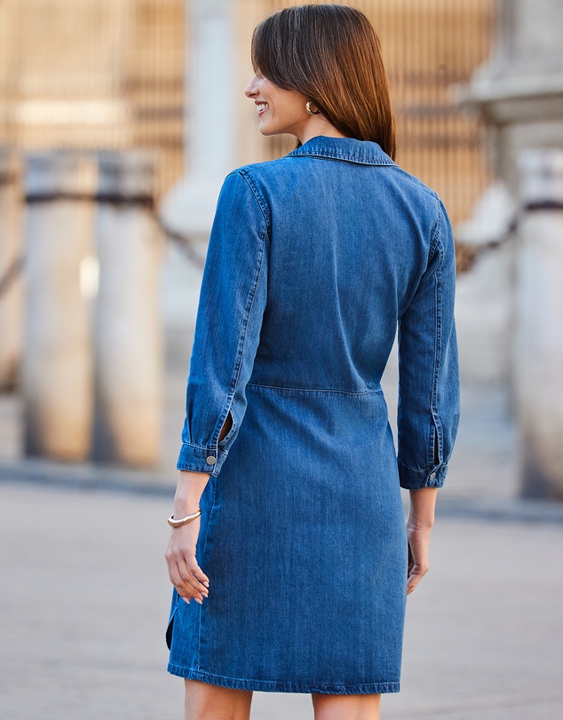 Sosandar - Short Mock Wrap Dress