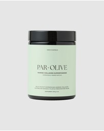 Par Olive - Marine Collagen Superpowder (Ceremonial Grade Matcha) Jar