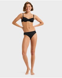 Roxy - Womens Rib Roxy Love Love The Queen Bikini Top