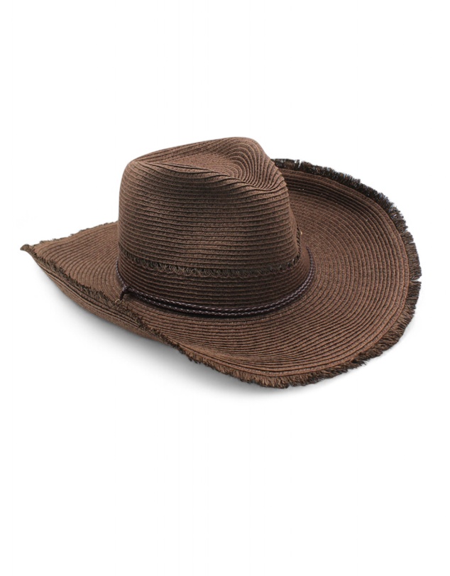 Morgan & Taylor - Ramona Cowboy Fedora in Brown