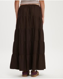 Cotton On - Haven Multi Tiered Maxi Skirt