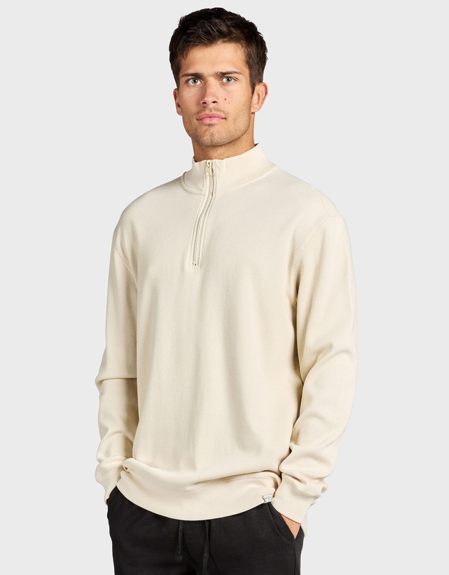Academy Brand - Perry LS Waffle 1/4 Zip