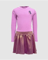 B.Nosy - Donia Long Sleeve Dress - Kids-Teens