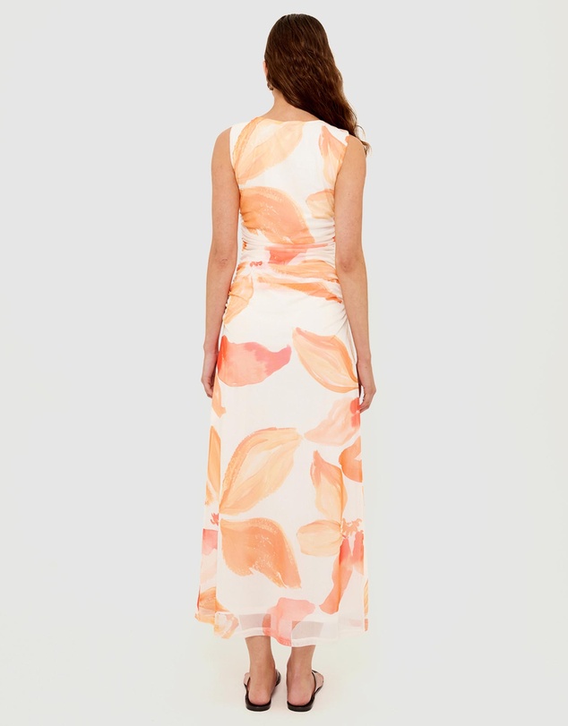 Staple the Label - Solana Mesh Midi Dress