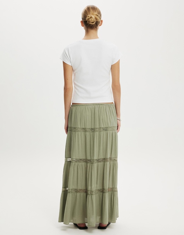 Cotton On - Haven Multi Tiered Maxi Skirt