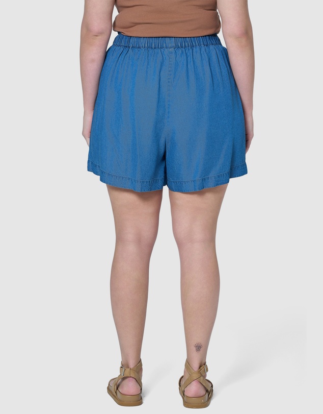 Indigo Tonic - Jadie Chambray Shorts