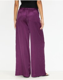 Dazie - Honey Satin Pants
