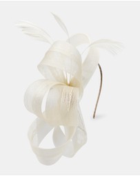 Morgan & Taylor - Nyla Fascinator in Beige