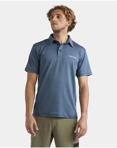 Quiksilver - Mens Baitbal Polo Surf Shirt