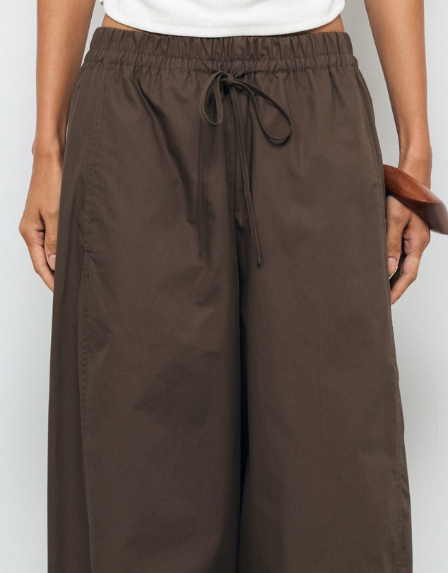 AERE - Organic Cotton Barrel Leg Pants