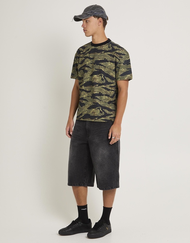 Insight - Tiger Camo Cropped T-Shirt