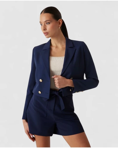 GUESS - Andree Crop Blazer
