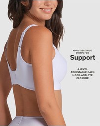 Leonisa - Everyday Supportive Side & Back Smoothing Wireless Bra