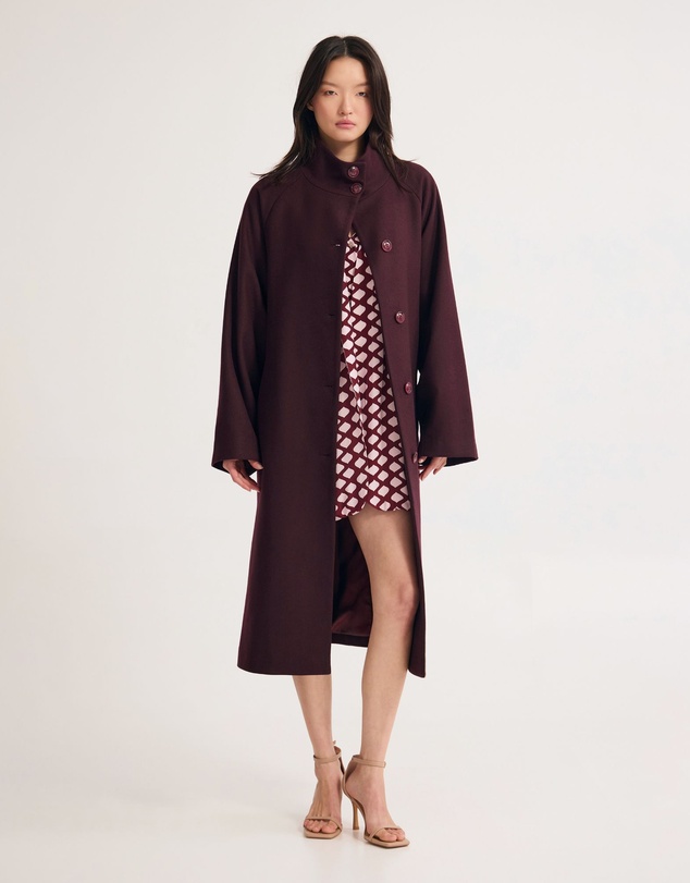 Oxford - Edi Funnel Collar Coat