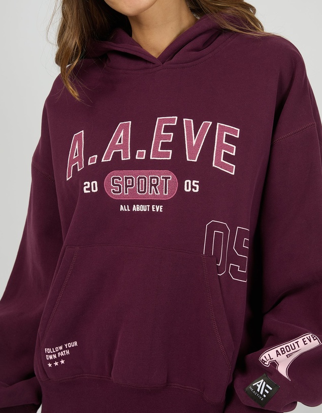 All About Eve - Empower Box Hoodie Wine