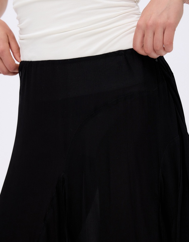Minima Esenciales - Elara Asym Hem Midi Skirt