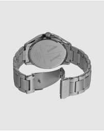 Armani Exchange - Silver-Tone Men's Analogue Watch